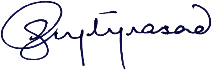 Signature of Prasad Gupte